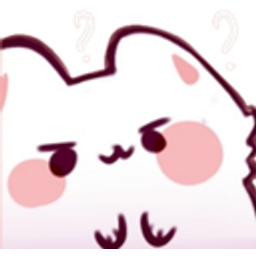 Huhwhitecat emoji