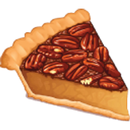 Pecan Pie Slice emoji