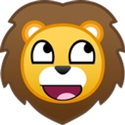 Awesome Lion emoji