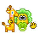 Giraffe Toy Baby emoji