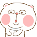 Bear Headshake emoji