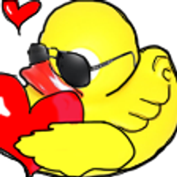 Quack Love emoji