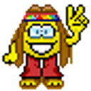 Hippie emoji