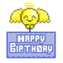 Happy Birthday Angel emoji