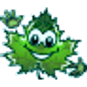 Spring Leaf Wave emoji