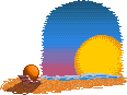 Seaside Sun emoji