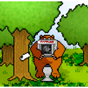 Bear Toilet emoji