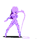 Purple Hero Whip Pose emoji