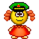 Girl Military emoji