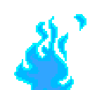 Bluefire emoji