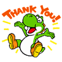 Thankyou Yoshi emoji