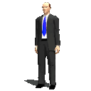 Businessman Neutral Stand emoji