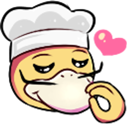 Psyduckchefkiss emoji