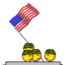 Soldiers Flag emoji