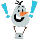 Olafexclamation emoji
