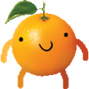 Orange Dancing emoji