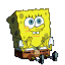 Spongeclap emoji