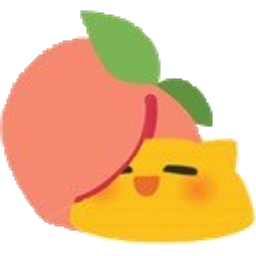 Meow Peach emoji