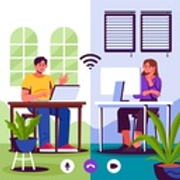 Work From Home Remote Chat emoji