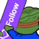 Peepofollow emoji