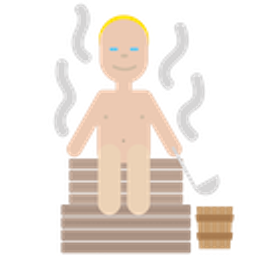 Sauna M emoji