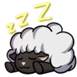 Zzz Sheep emoji