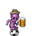Alien Soccerfan emoji