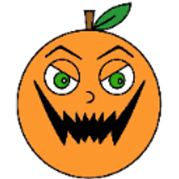 Scaryorange emoji