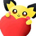 Heartpika emoji