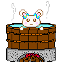 Rabbit Hottub emoji
