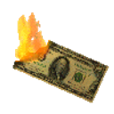 Burn Money emoji