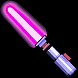 Purplelightsaber emoji
