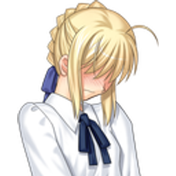 Saber Flushed emoji