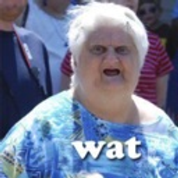 Grannywat emoji