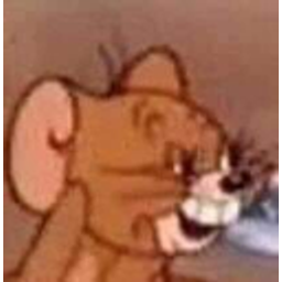 Tom Jerry Grin Pair emoji
