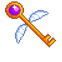 Flying Key emoji