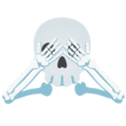 Seenoevil Skeleton emoji