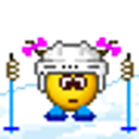 Girl Skiing emoji