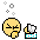 Coughing emoji
