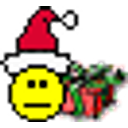 Xmas Present Frown emoji
