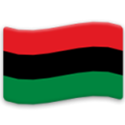 Flag Black History Month emoji