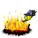 Witch Fire emoji