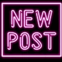 Newpost Neon emoji