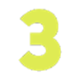 Yellow Number Three emoji