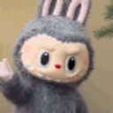 Labubu Waving emoji