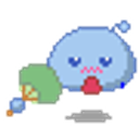 Bluekao Fan emoji