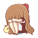 Girlcrying emoji