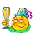 Champagne Burp emoji