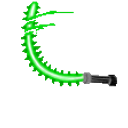 Saber Wiggle Green emoji