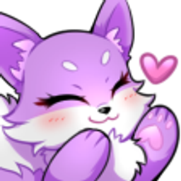 Fa Foxhug emoji